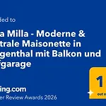 Lägenhet Casa Milla - Moderne & Zentrale Maisonette In Mit Balkon Und Tiefgarage Langenthal